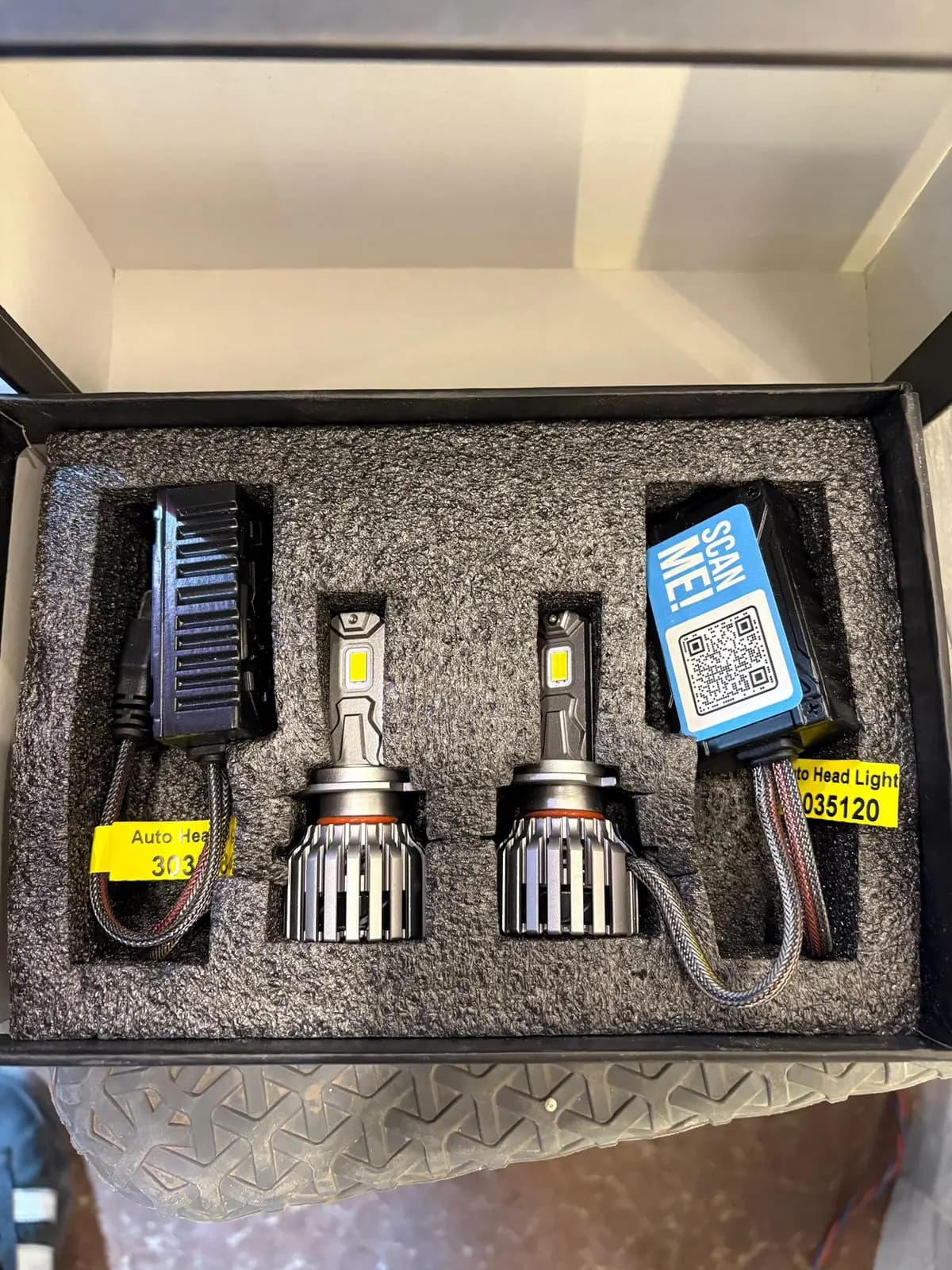 H7 K3 75W 28000 LM 6000K XV