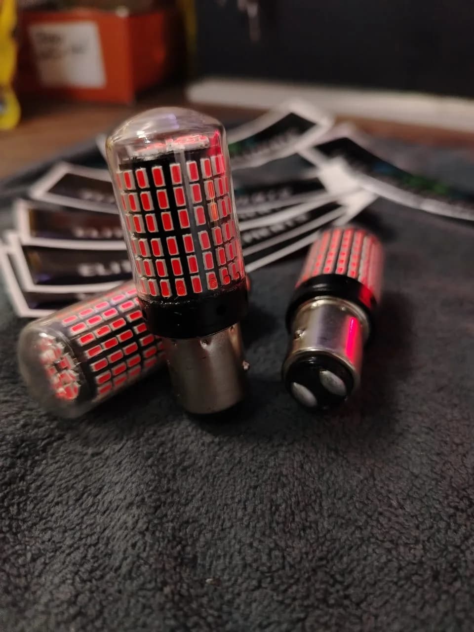 1157 Red Glass