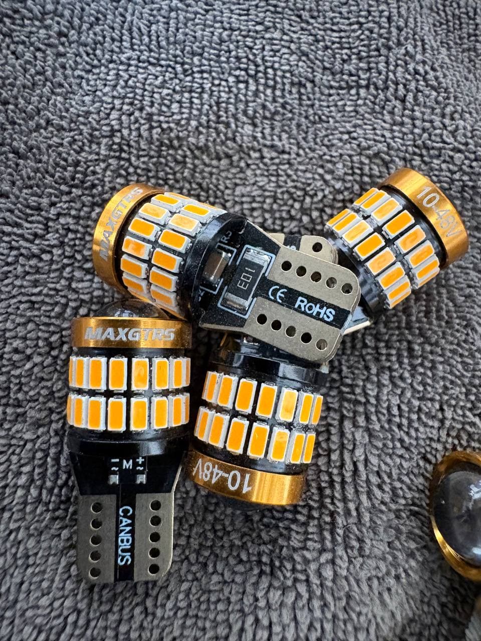 T10 M48 LONG - 7001- Orange DC9V-48V (1PC)